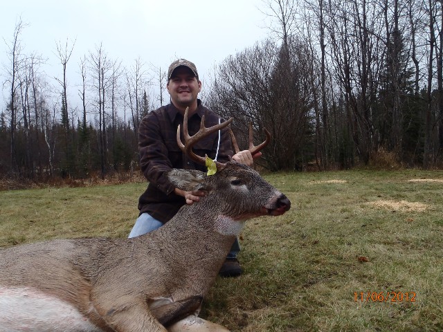 Hunter With Buck in 2012